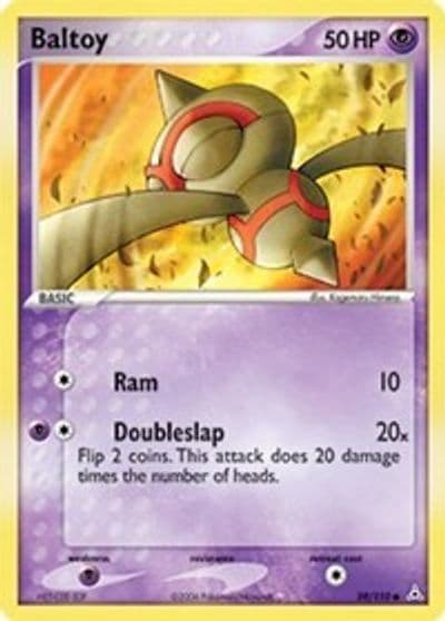 Baltoy Holon Phantoms Pokemon card