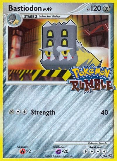 Bastiodon Rumble Pokemon card