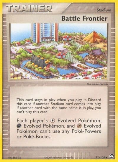 Battle Frontier Power Keepers Pokemon card