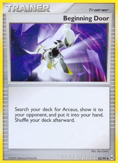 Beginning Door Arceus Pokemon card