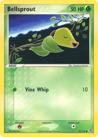 Bellsprout FireRed & LeafGreen Pokemon card