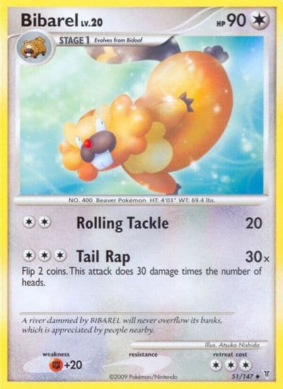 Bibarel Supreme Victors Pokemon card