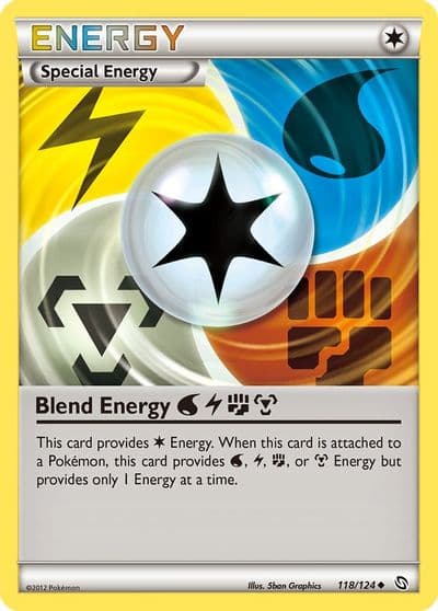 Blend Energy WLFM Dragons Exalted Pokemon card