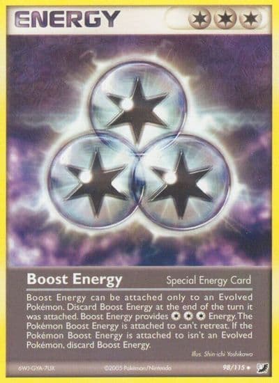 Boost Energy Unseen Forces Pokemon card