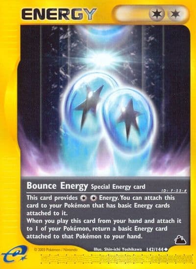 Bounce Energy Skyridge Pokemon card