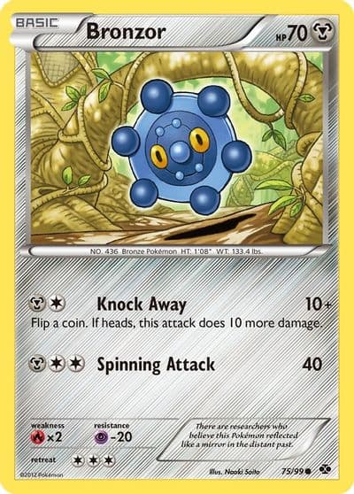 Bronzor Next Destinies Pokemon card