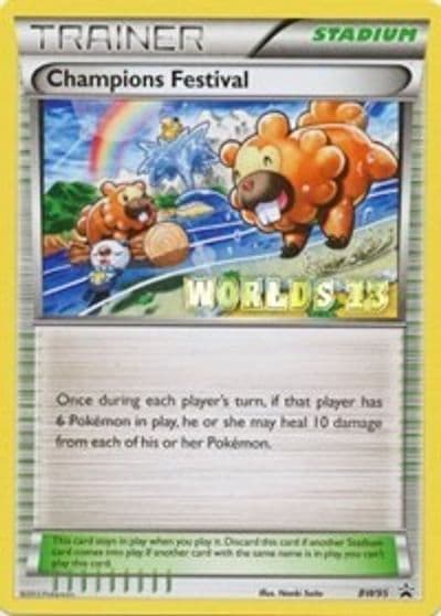 Champions Festival - BW95 (Worlds 13) Black and White Promos Pokemon card