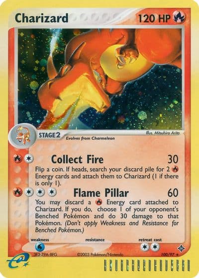 Charizard Dragon Pokemon card