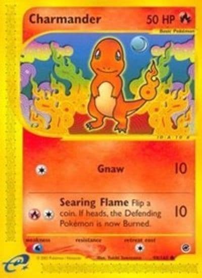 Charmander (98) Expedition Pokemon card