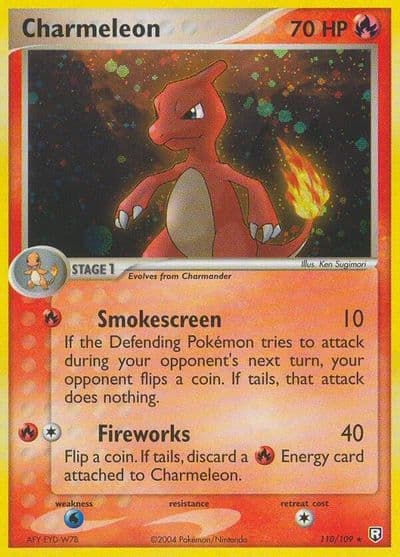 Charmeleon Team Rocket Returns Pokemon card