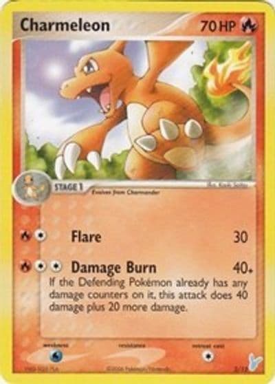 Charmeleon EX Trainer Kit 2: Plusle & Minun Pokemon card