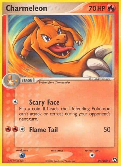 Charmeleon Power Keepers Pokemon card