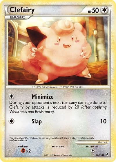 Clefairy Call of Legends Pokemon card