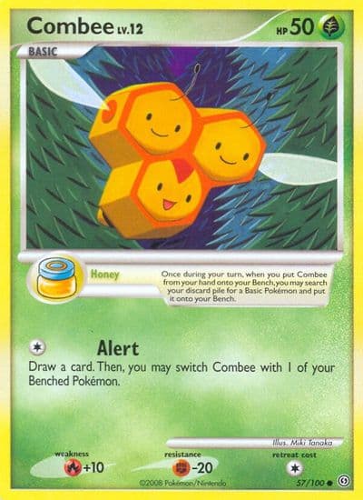 Combee Stormfront Pokemon card
