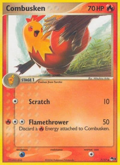 Combusken POP Series 3 Pokemon card