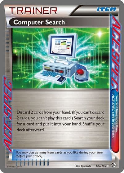 Computer Search Boundaries Crossed Pokemon card