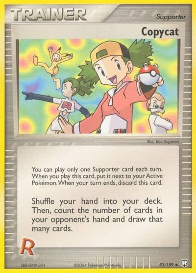 Copycat Team Rocket Returns Pokemon card
