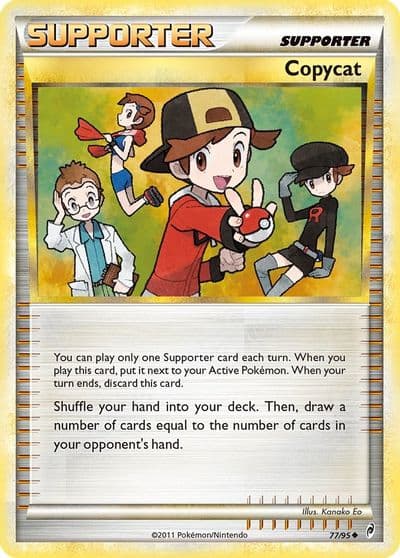 Copycat Call of Legends Pokemon card