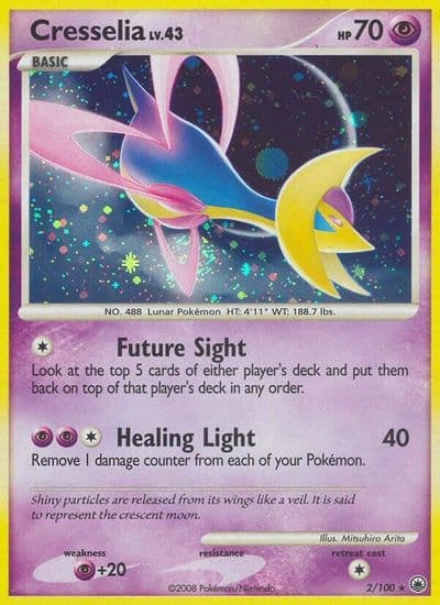 Cresselia Majestic Dawn Pokemon card