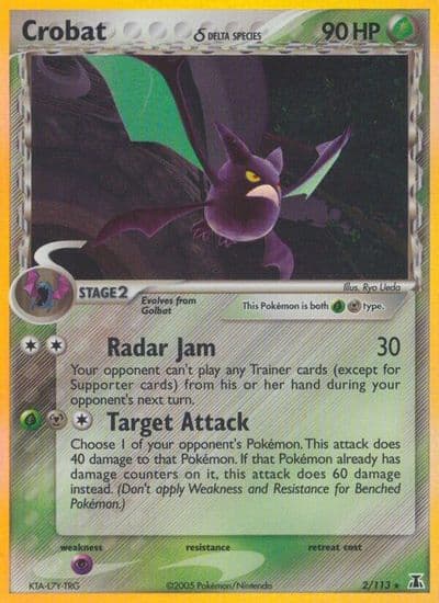 Crobat (Delta Species) Delta Species Pokemon card