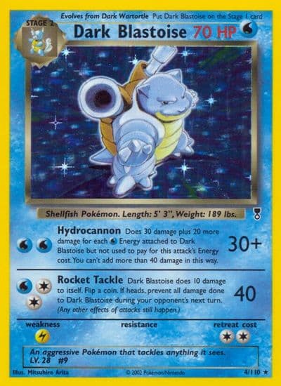 Dark Blastoise Legendary Collection Pokemon card