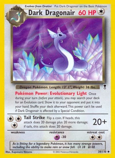 Dark Dragonair Legendary Collection Pokemon card