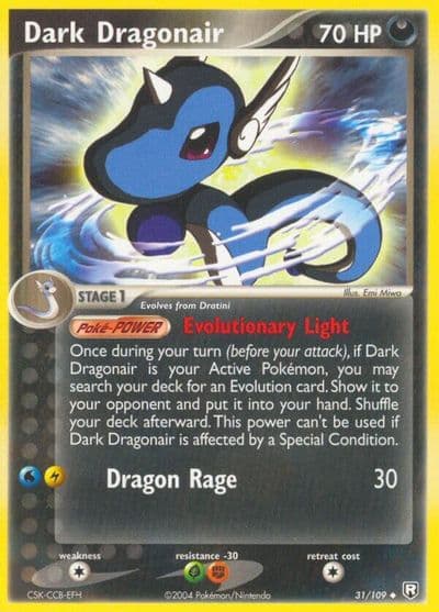 Dark Dragonair Team Rocket Returns Pokemon card