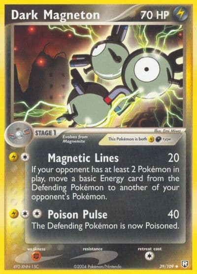Dark Magneton Team Rocket Returns Pokemon card