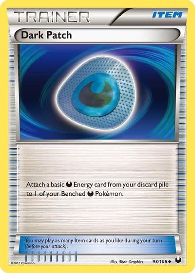 Dark Patch Dark Explorers Pokemon card