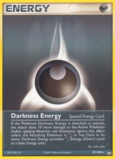 Darkness Energy (Special) Power Keepers Pokemon card