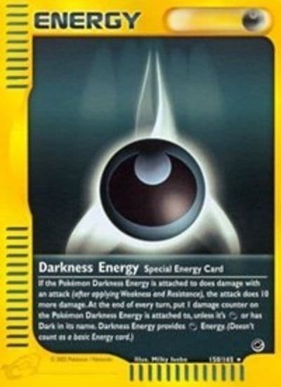 Darkness Energy Expedition Pokemon card