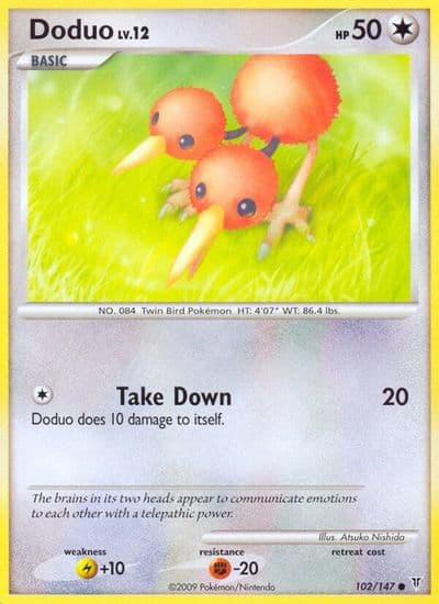 Doduo Supreme Victors Pokemon card