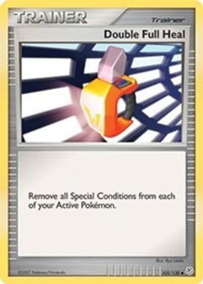 Double Full Heal Diamond and Pearl Pokemon card