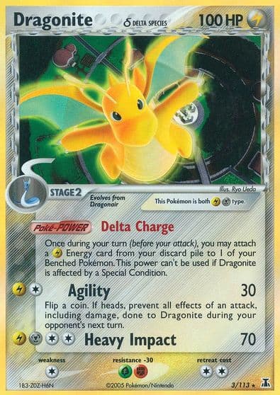 Dragonite (Delta Species) Delta Species Pokemon card