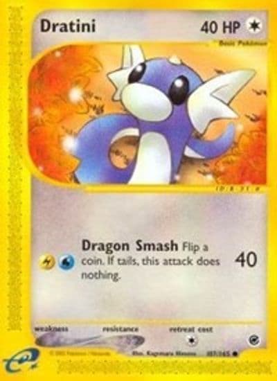 Dratini Expedition Pokemon card