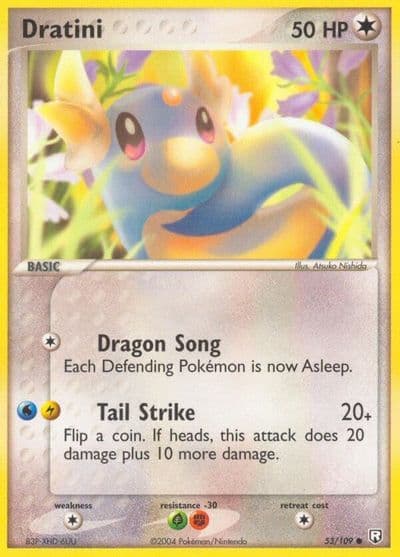 Dratini Team Rocket Returns Pokemon card