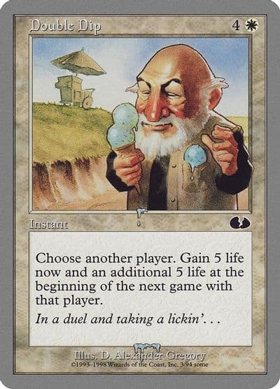 Double Dip Unglued Magic card