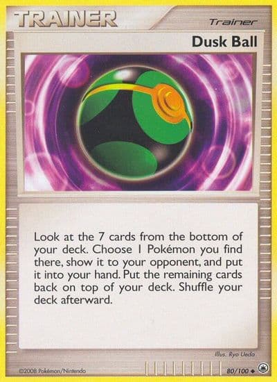 Dusk Ball Majestic Dawn Pokemon card