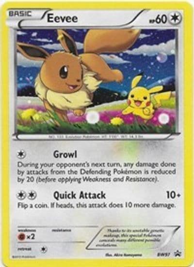 Eevee - BW97 Black and White Promos Pokemon card