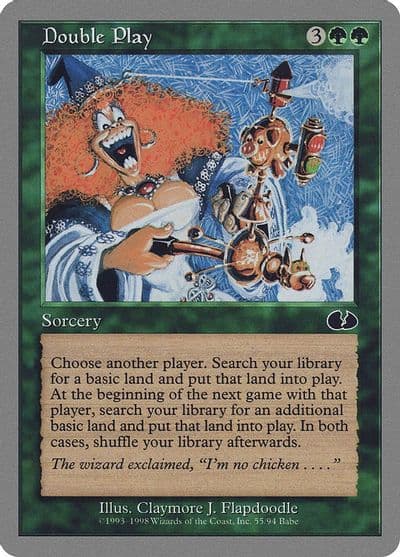 Double Play Unglued Magic card