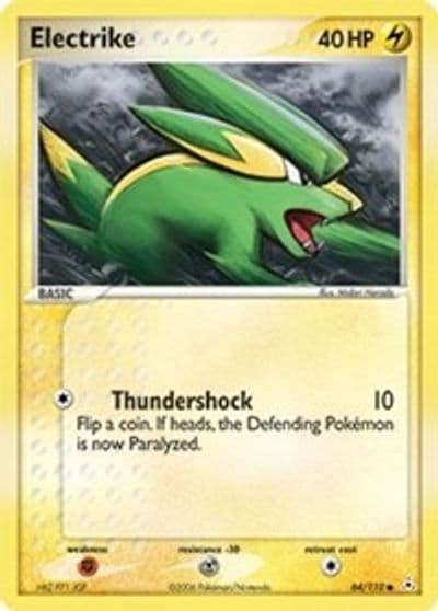 Electrike Holon Phantoms Pokemon card