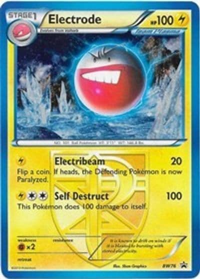 Electrode (Team Plasma) - BW76 Black and White Promos Pokemon card