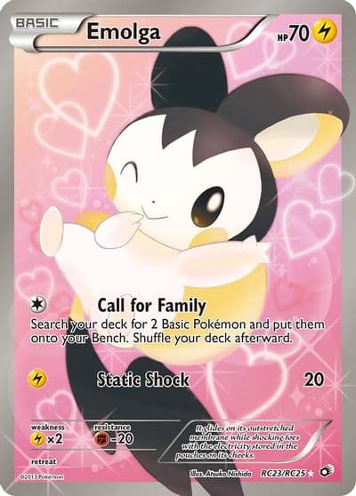 Emolga (Full Art) Legendary Treasures: Radiant Collection Pokemon card