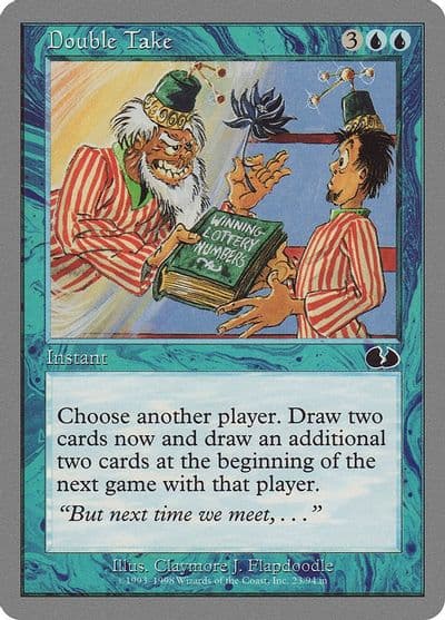 Double Take Unglued Magic card