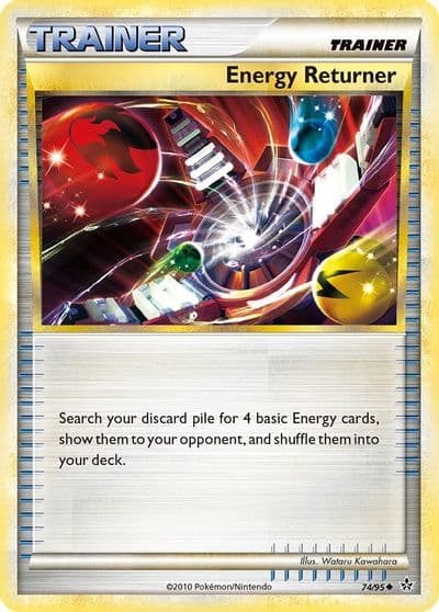 Energy Returner Unleashed Pokemon card
