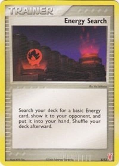 Energy Search (Plusle) EX Trainer Kit 2: Plusle & Minun Pokemon card