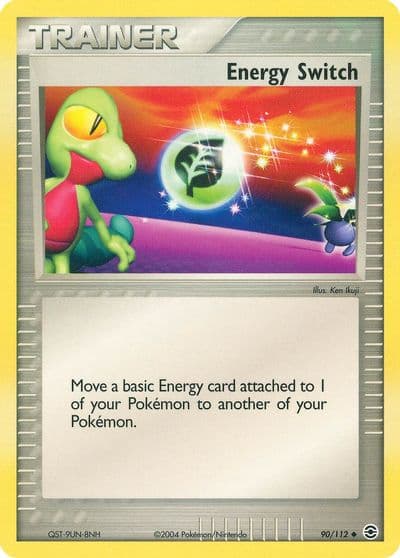Energy Switch FireRed & LeafGreen Pokemon card