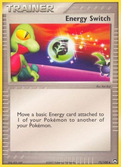 Energy Switch Power Keepers Pokemon card