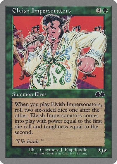 Elvish Impersonators Unglued Magic card