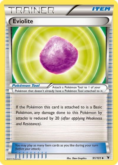 Eviolite Noble Victories Pokemon card
